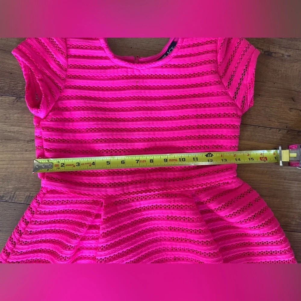The Children’s Place Pink Lace Fit & Flare Dress Girls Size 8 10